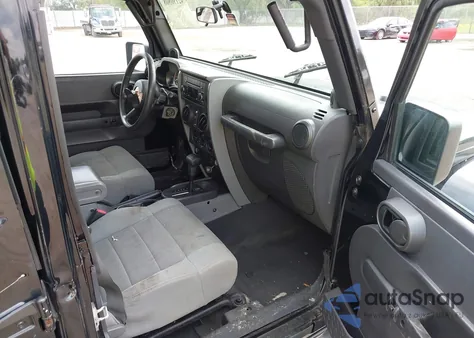 2007 Jeep Wrangler Sahara из США, поврежденный, VIN 1J4GA59197L221720